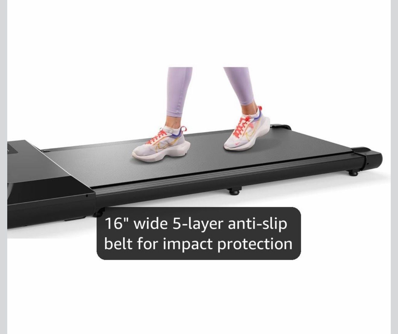 DeerRun Under Desk Walking Pad / Treadmill – Excellent Condition - photo 3