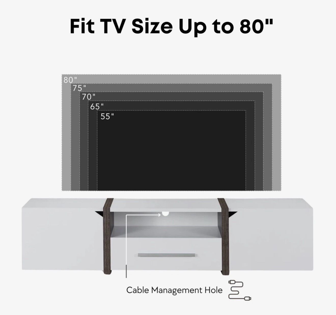 Modern TV Stand / Media Console - photo 3
