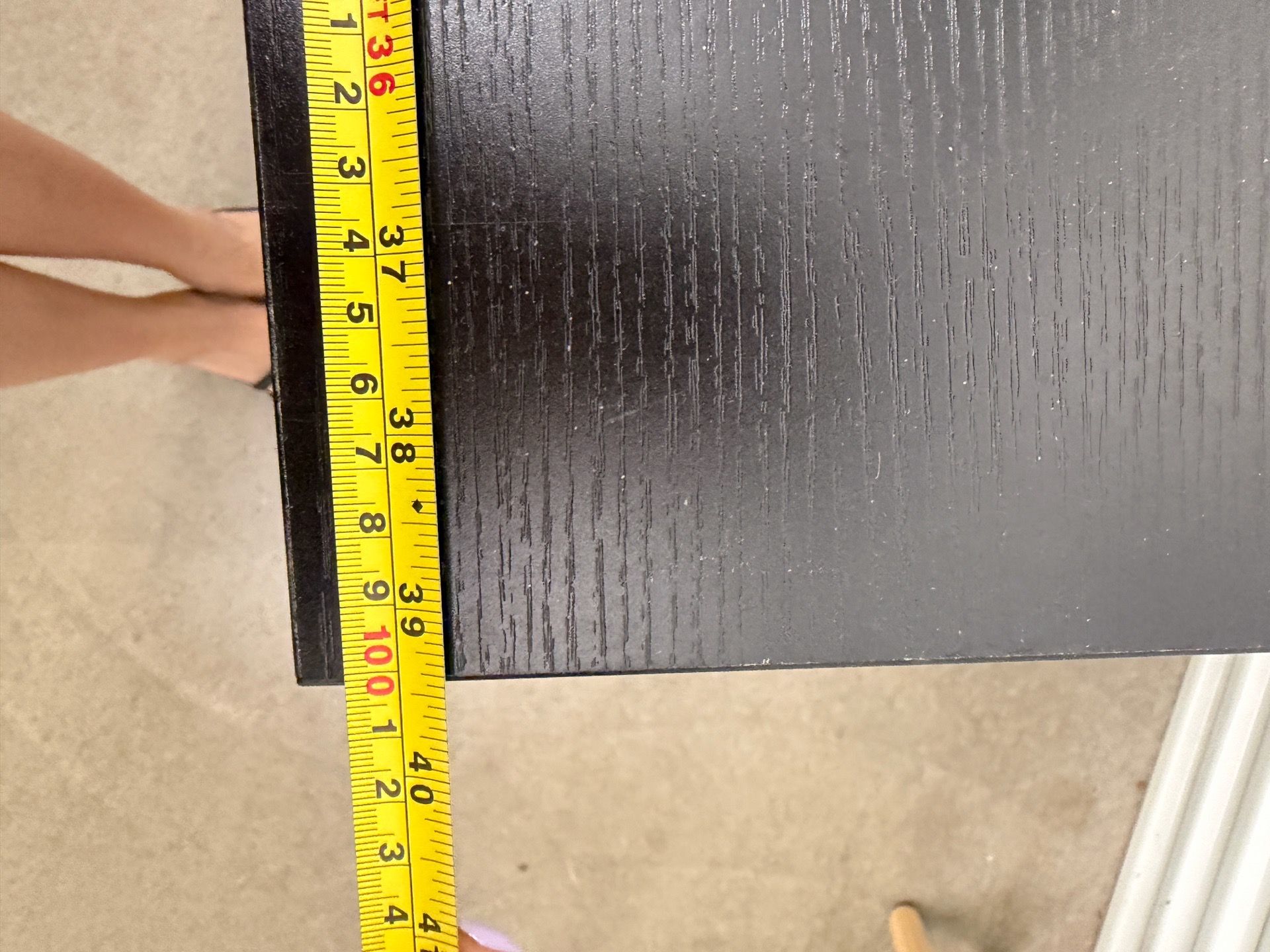Small black desk - photo 2