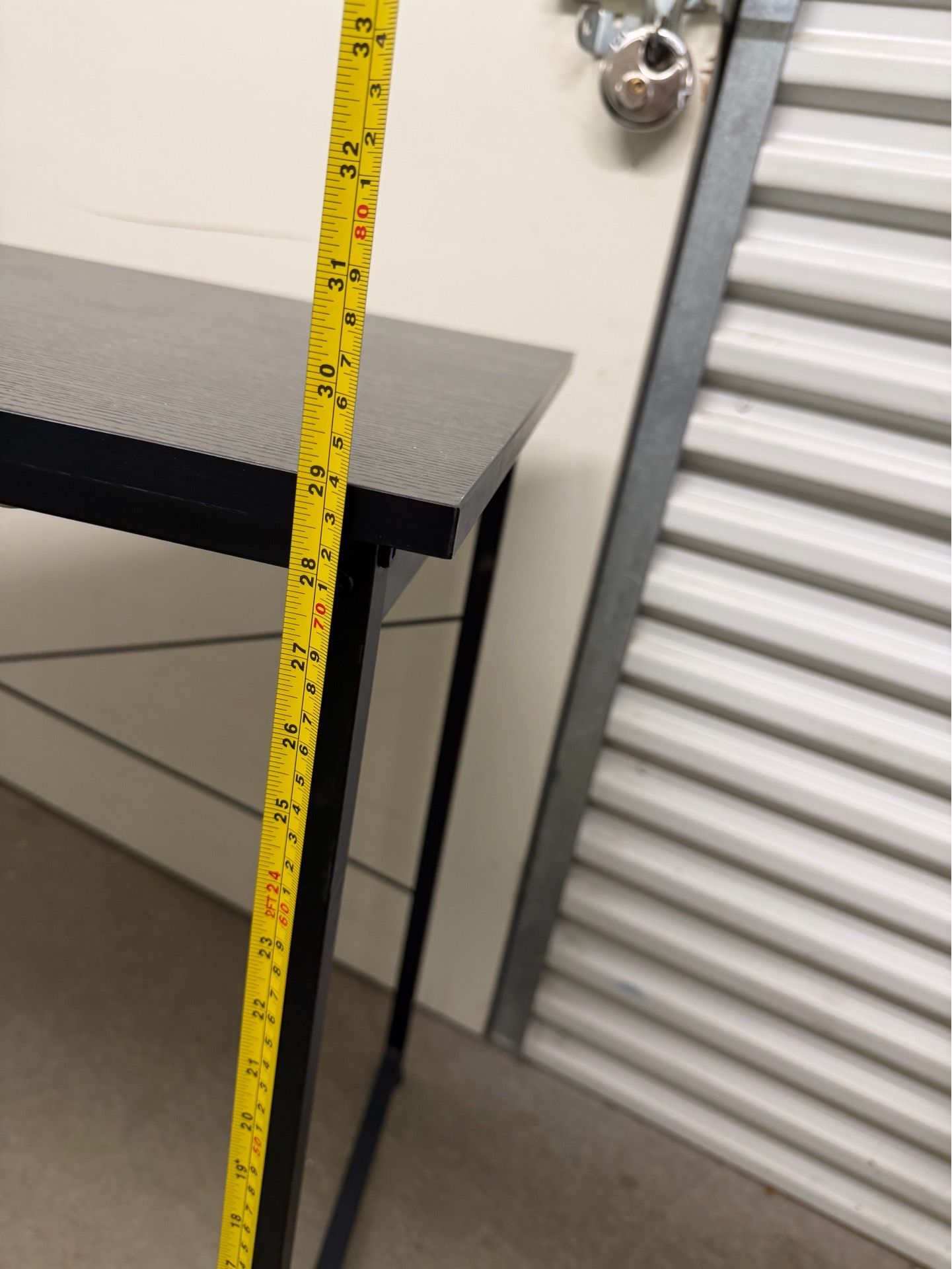Small black desk - photo 4