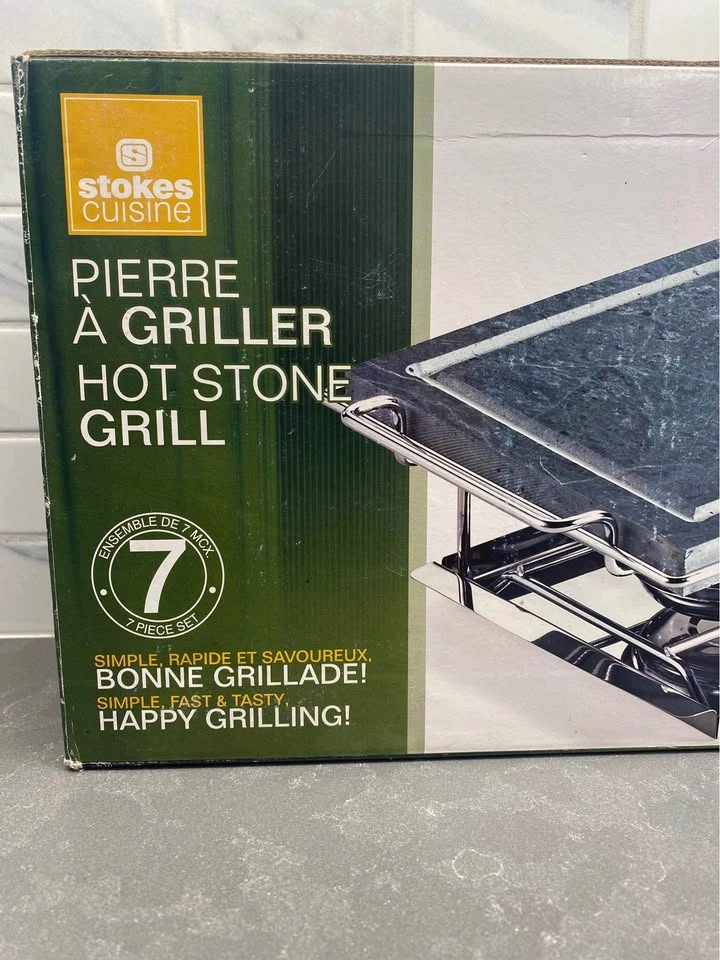 7 Piece Set: Stokes Cuisine Hot Stone Grill - photo 4