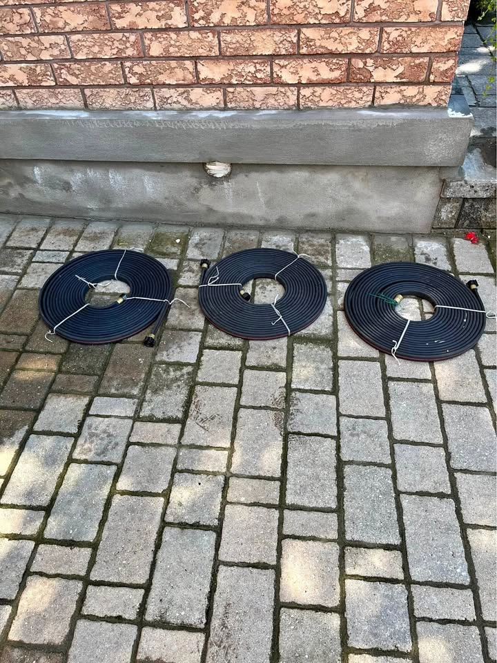 3 sets of dripping irrigation soaker hose for garden