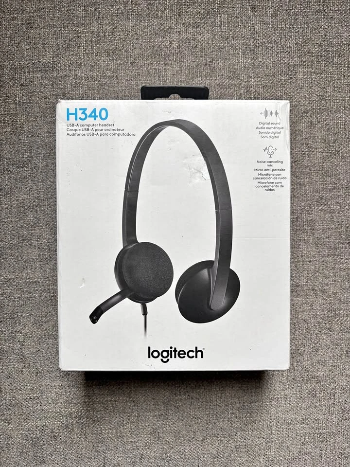 Logitech H340 USB-A Computer Headset
