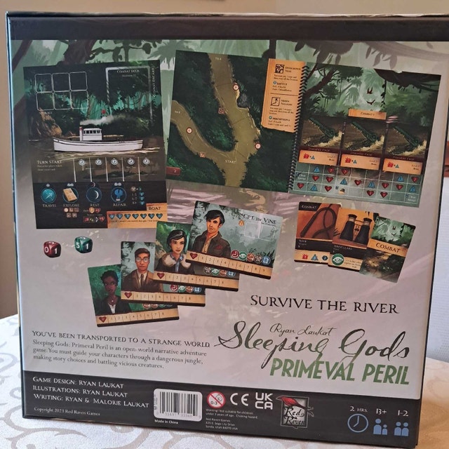 Sleeping Gods: Primeval Peril Board Game - photo 2
