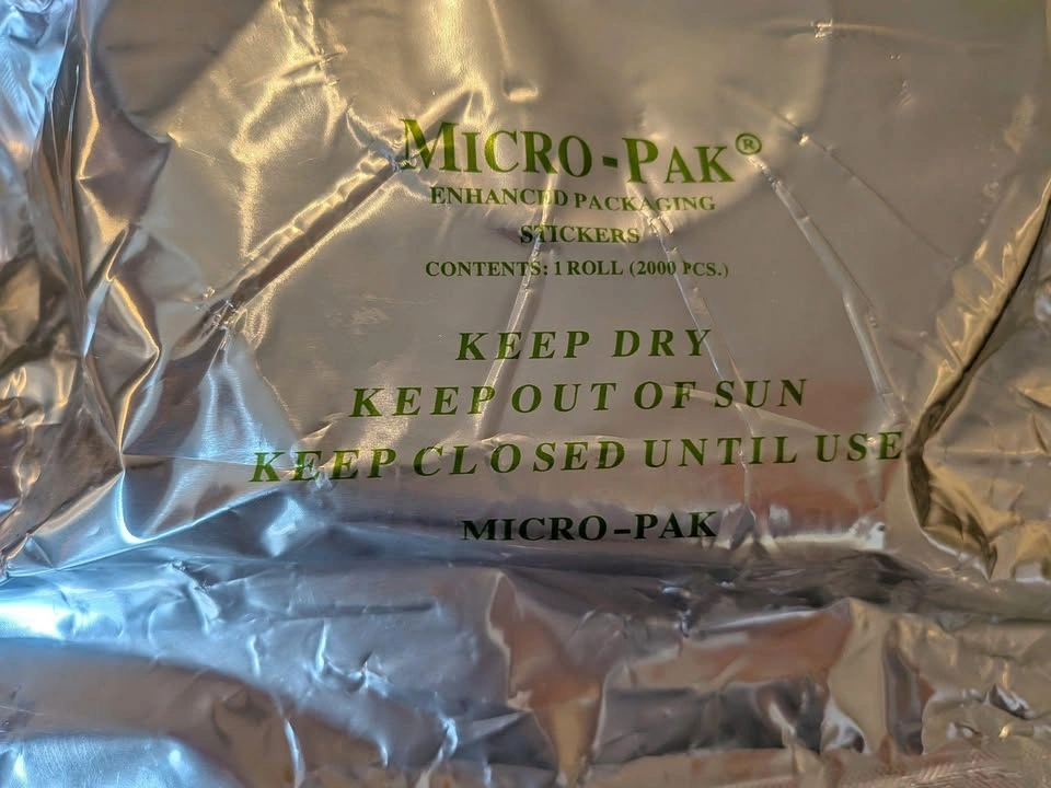 Micro-Pak Enhanced Packaging Stickers