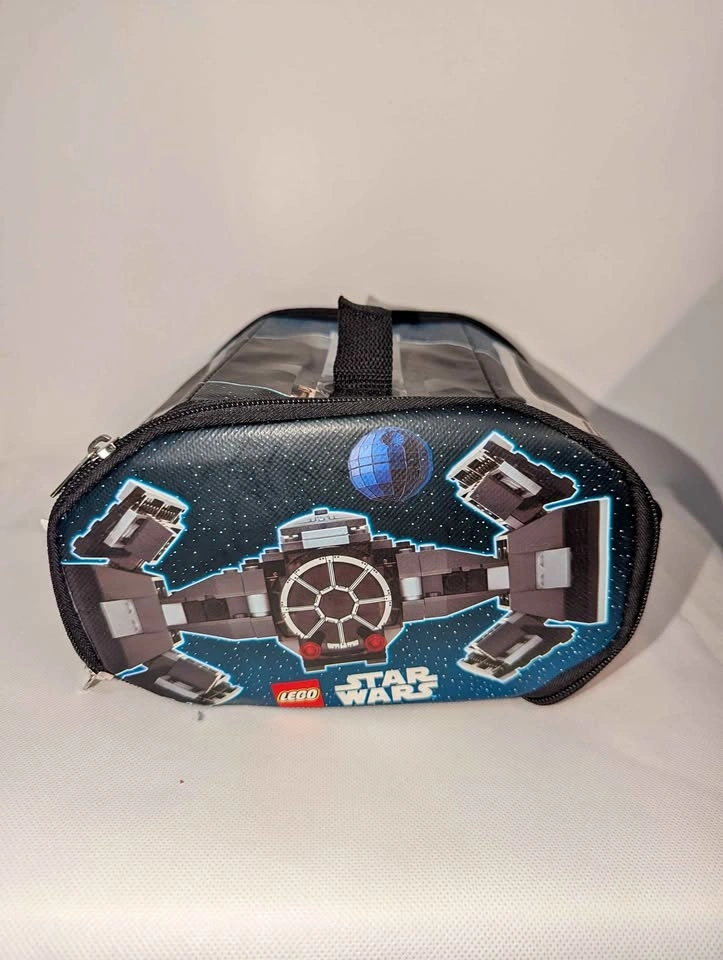 Lego Star Wars ZipBin Storage Carry Case Play Mat Tie Fighter Ba