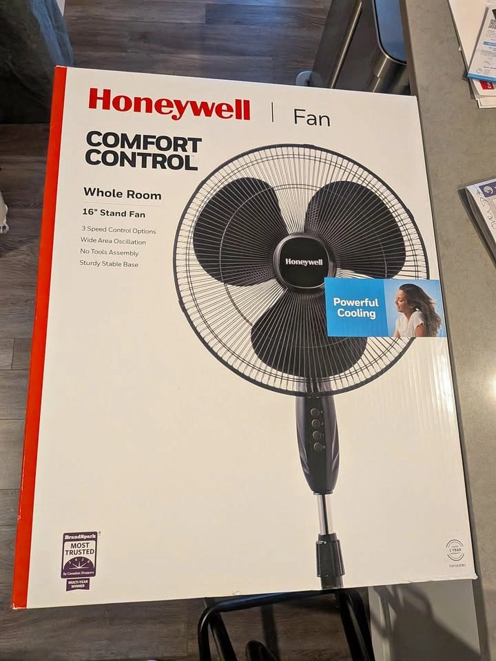Honeywell stand fan 16"