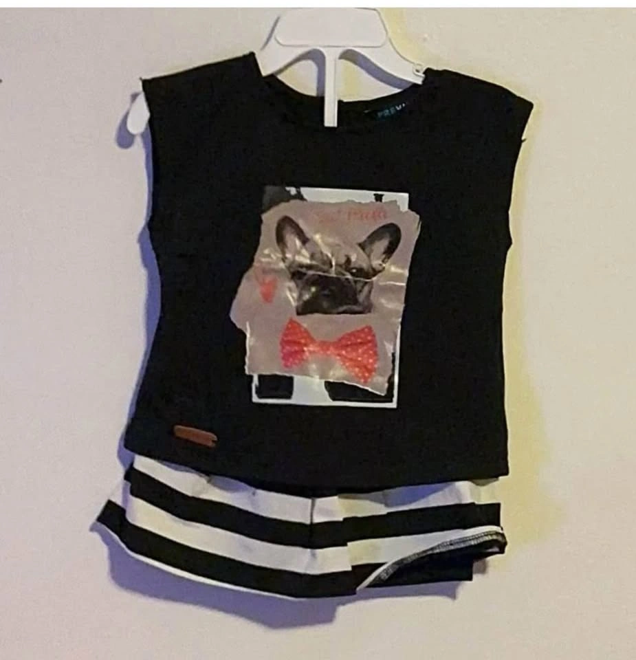 GIRLS SHORTS SUIT (2PC) SIZE:2 - photo 2