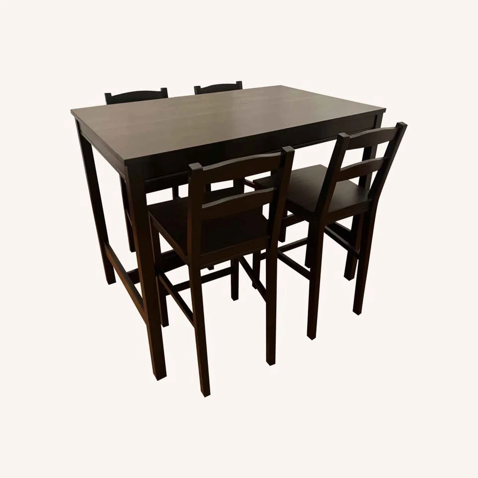 2 IKEA JOKKMOKK Chairs – Black – Solid Wood - photo 2
