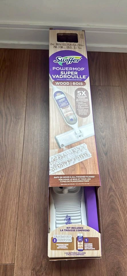 Swiffer PowerMop Wood Mopping Kit
