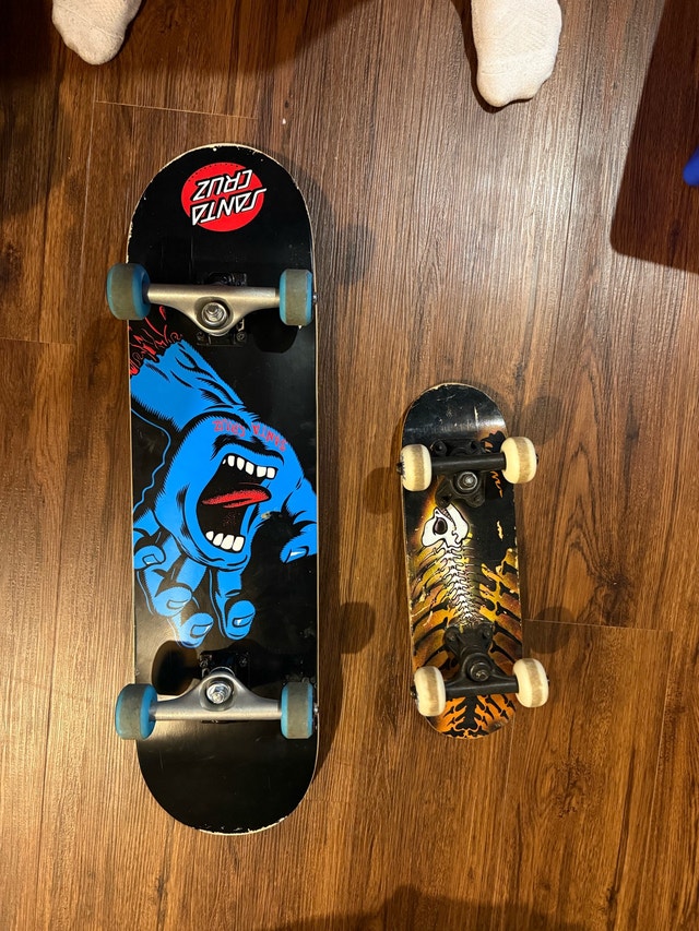 Santa Cruz Skateboard with MINI Board