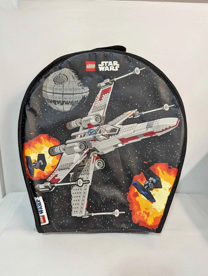 LEGO Star Wars Death Star X-Wing Zip Up Storage Carrying Case