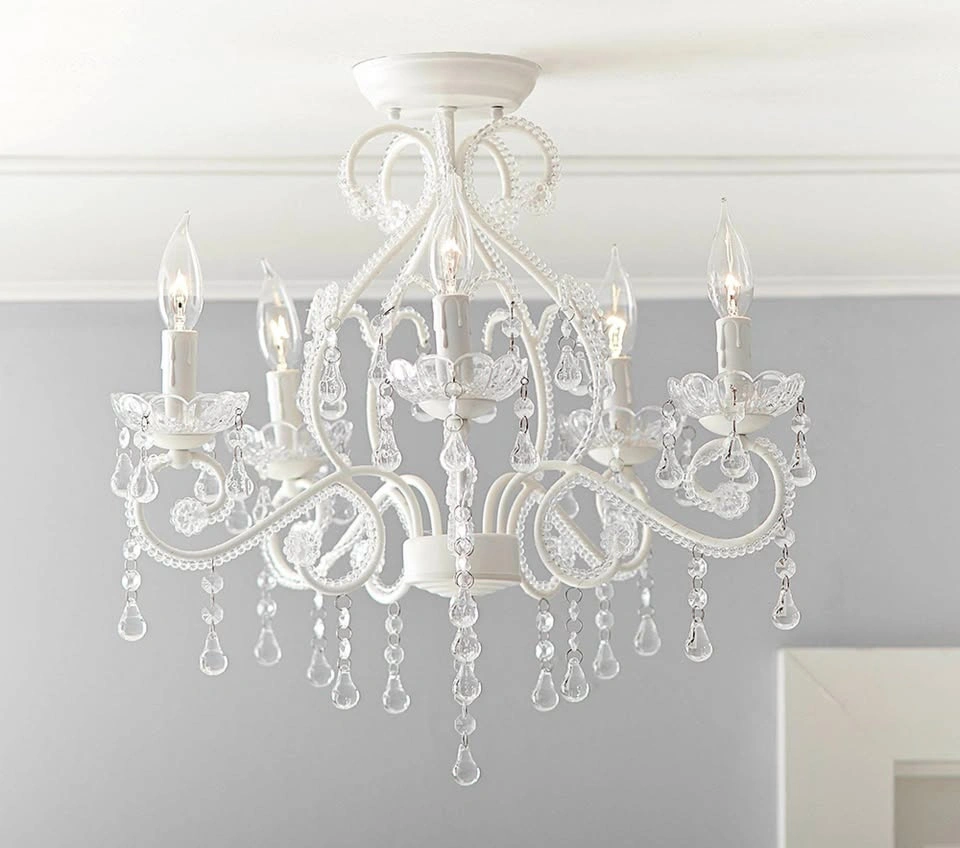 Pottery Barn Lydia Flush Mount Chandelier (20")