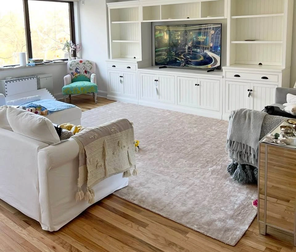West Elm Lucent Rug 9x12 Dusty Blush