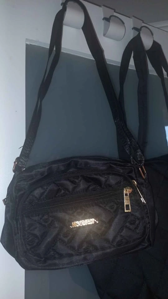 Jingpin Black Quilted Bag Set - photo 2