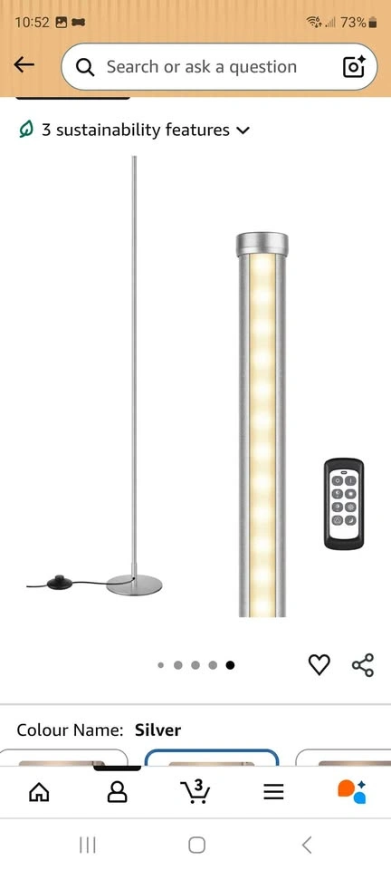 Minimalist LED floor lamp - photo 3