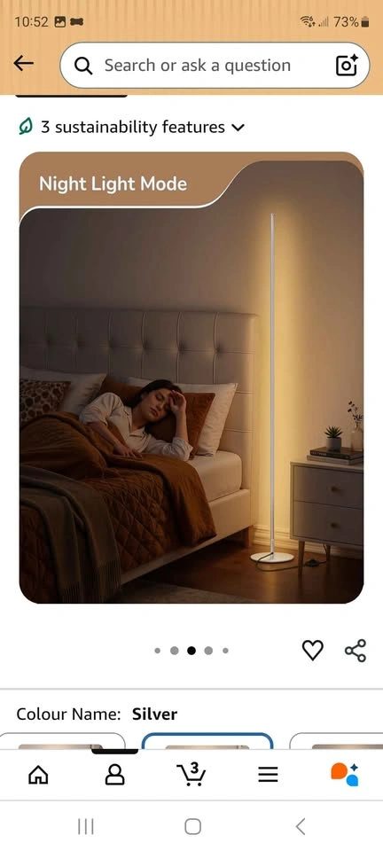 Minimalist LED floor lamp - photo 4