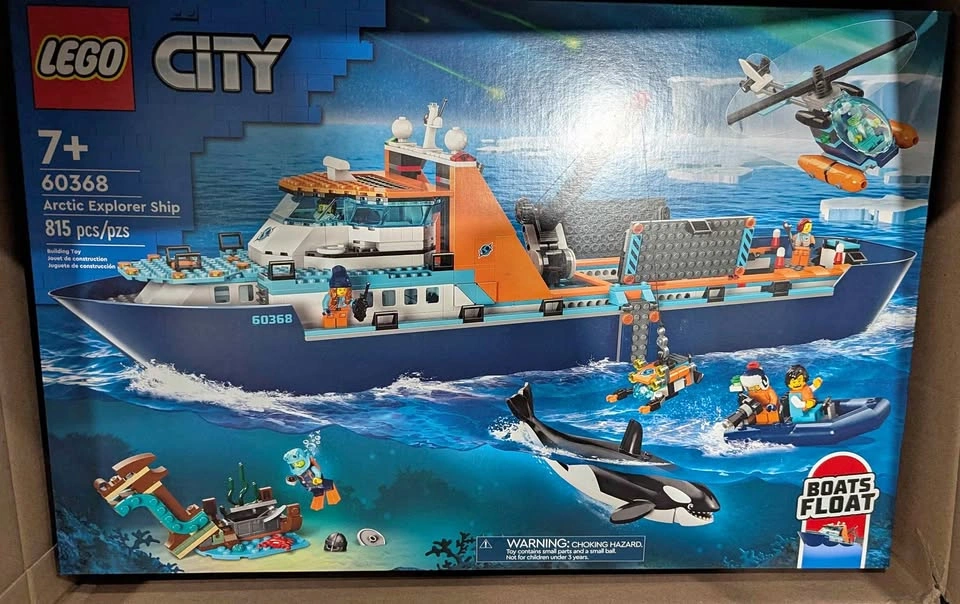 LEGO City 60368 Arctic Explorer Ship