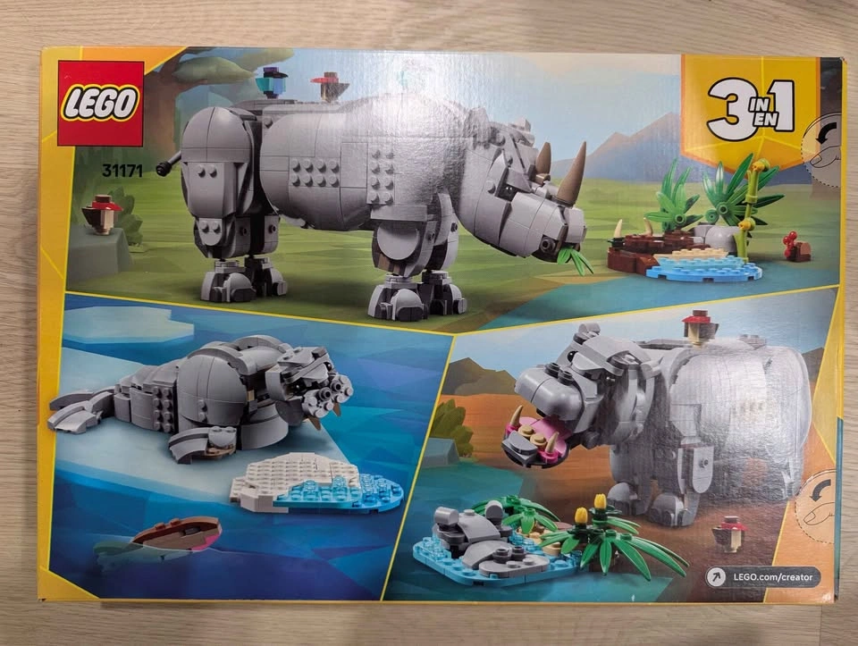 LEGO Creator 3 in 1 Wild Animals: Majestic Rhino 31171 - photo 2