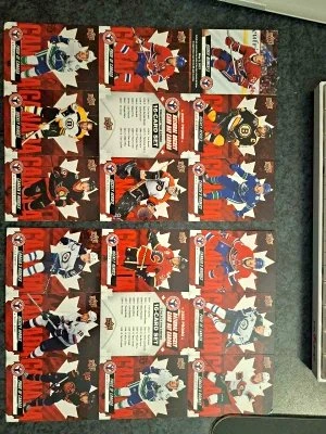 Limited Edition Canada Day Hockey Cards