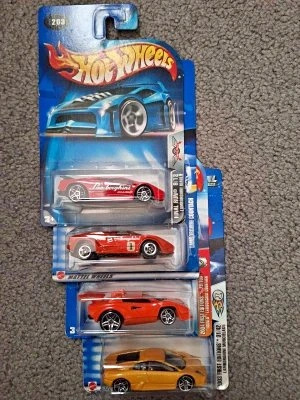 2001-2004 hot wheels Lamborghini lot