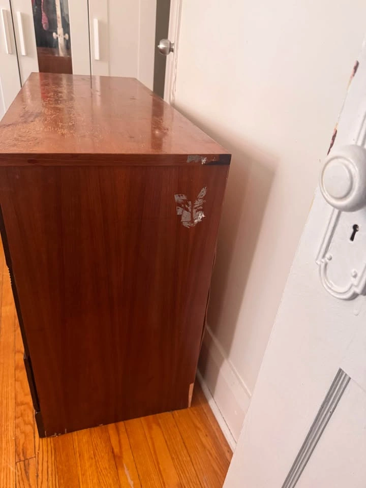 Drew Mid-Century Modern Art Deco Style 6-Drawer Dresser - photo 4