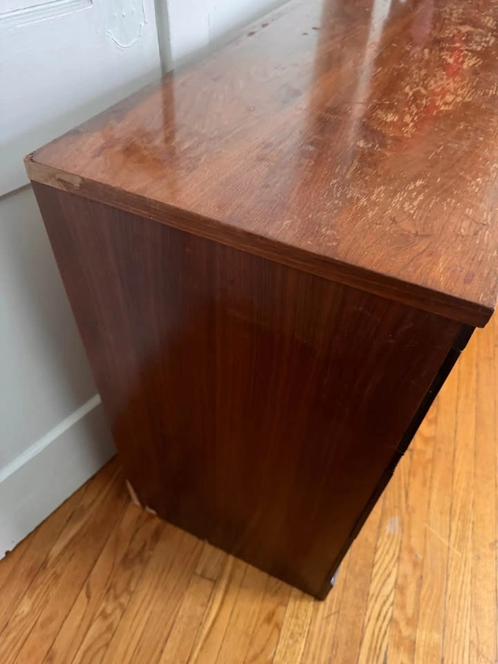 Drew Mid-Century Modern Art Deco Style 6-Drawer Dresser - photo 5