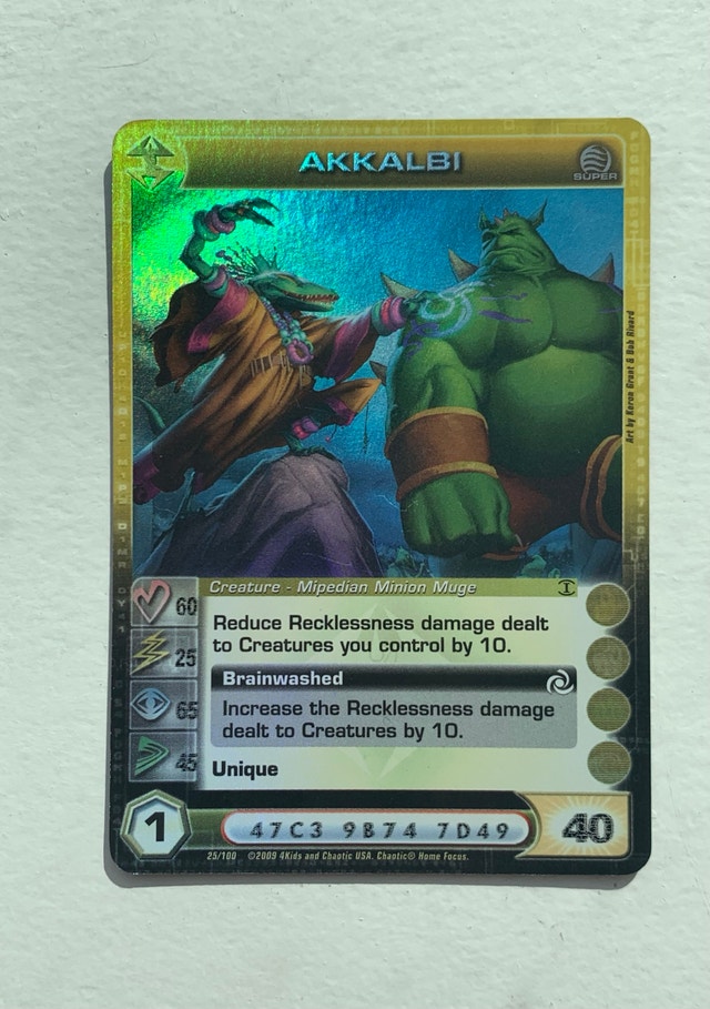 Akkalbi Chaotic Card Max S