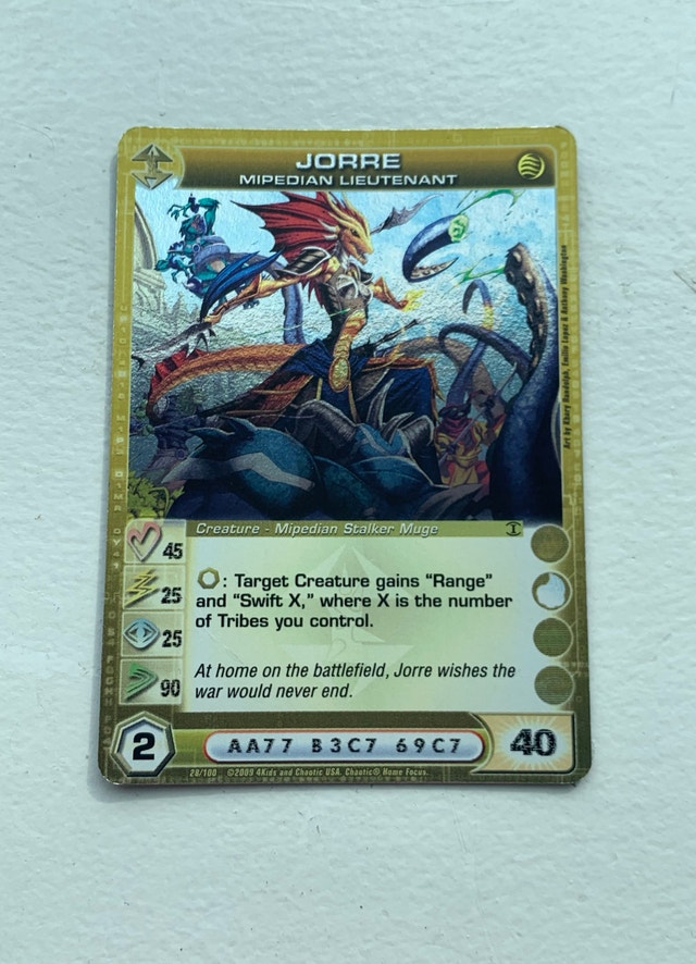 Jorre Chaotic Card Max ES