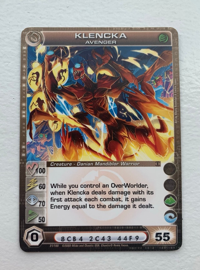 Klencka Avenger Chaotic Card Max ECWS