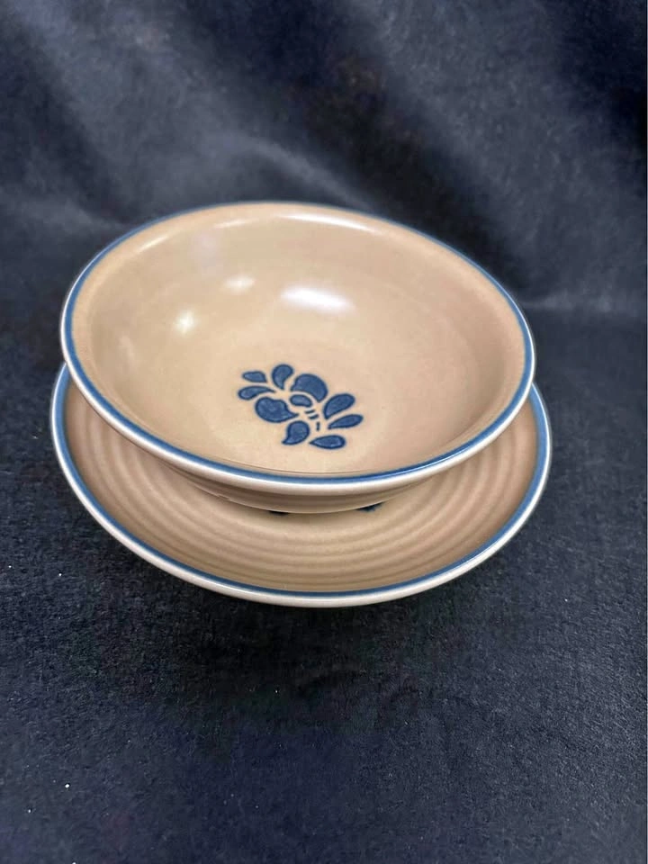 Pfaltzgraff Folk Art Bowl & Plate Set