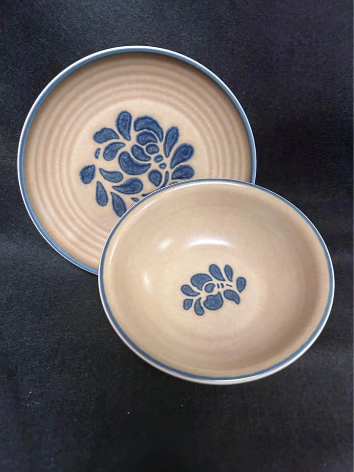 Pfaltzgraff Folk Art Bowl & Plate Set - photo 2