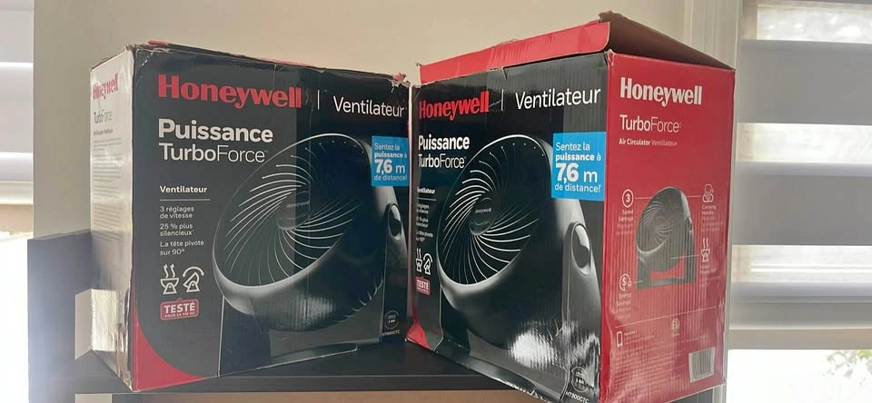 2 Honeywell fans