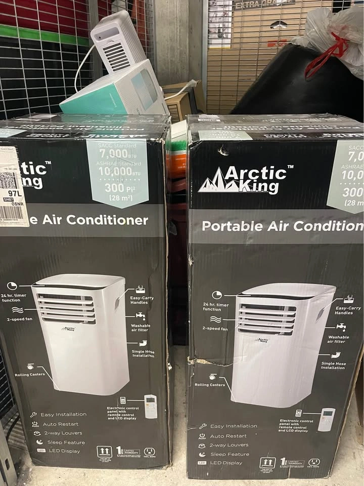 2 Arctic King Portable Air Conditioners - 10,000 BTU - photo 2