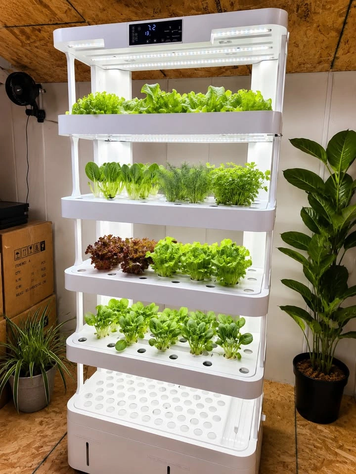 5-Tier Indoor Smart Hydroponic Growing System + Seeds & Nutrient - photo 4