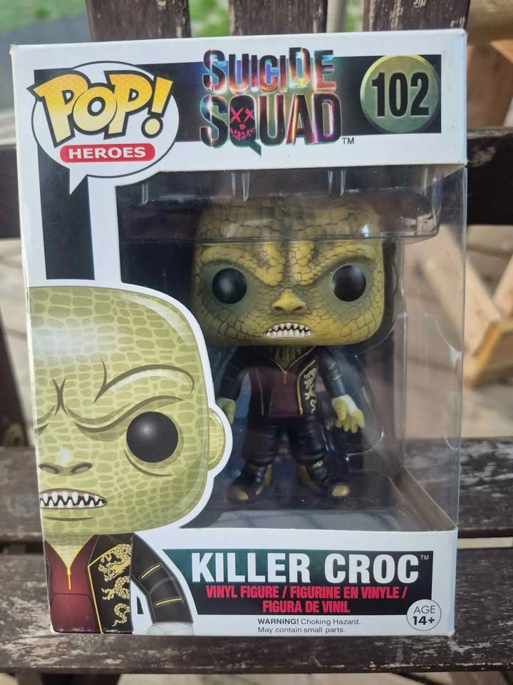 Funko Pop! Figures: Jessica Jones, Killer Croc, Rick Flag, Amphi - photo 2