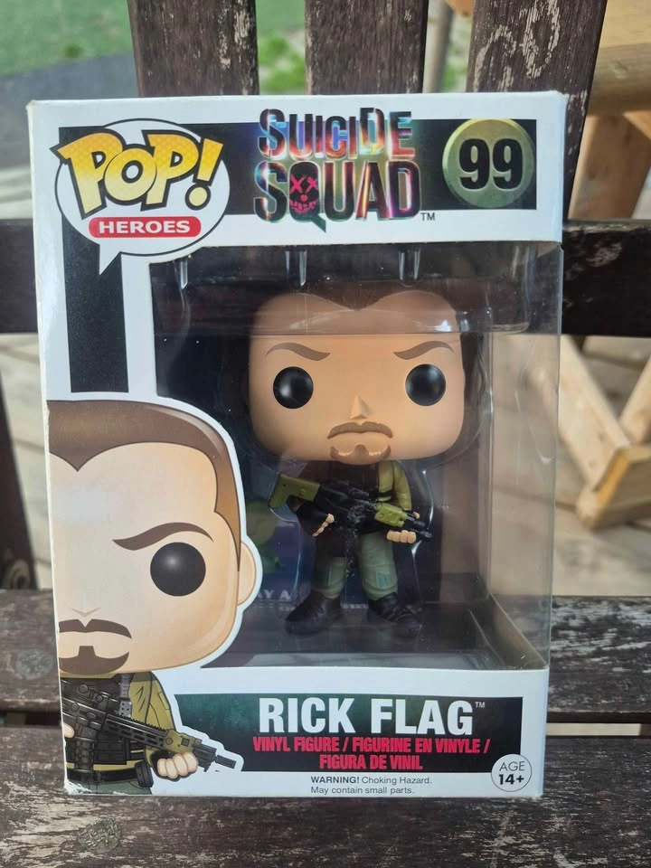 Funko Pop! Figures: Jessica Jones, Killer Croc, Rick Flag, Amphi - photo 3