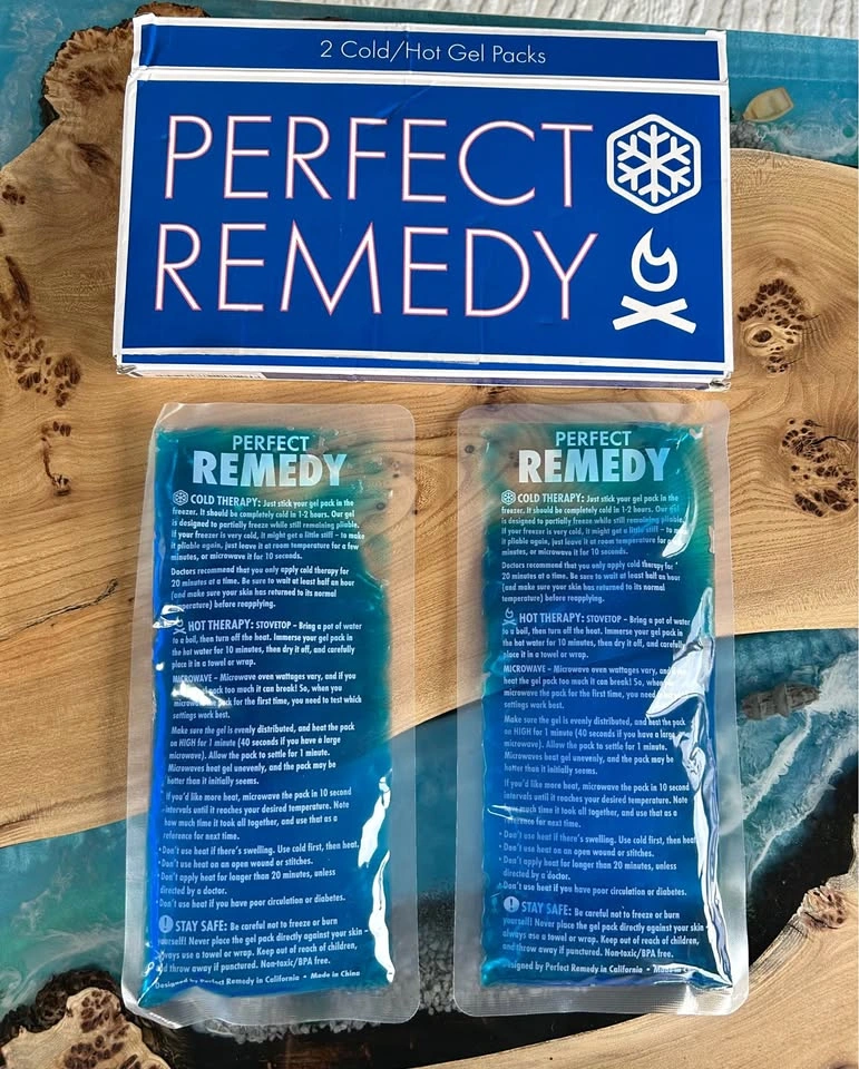 NEW - “Perfect Remedy” Pack of 2 Cold/ Hot Gel Packs