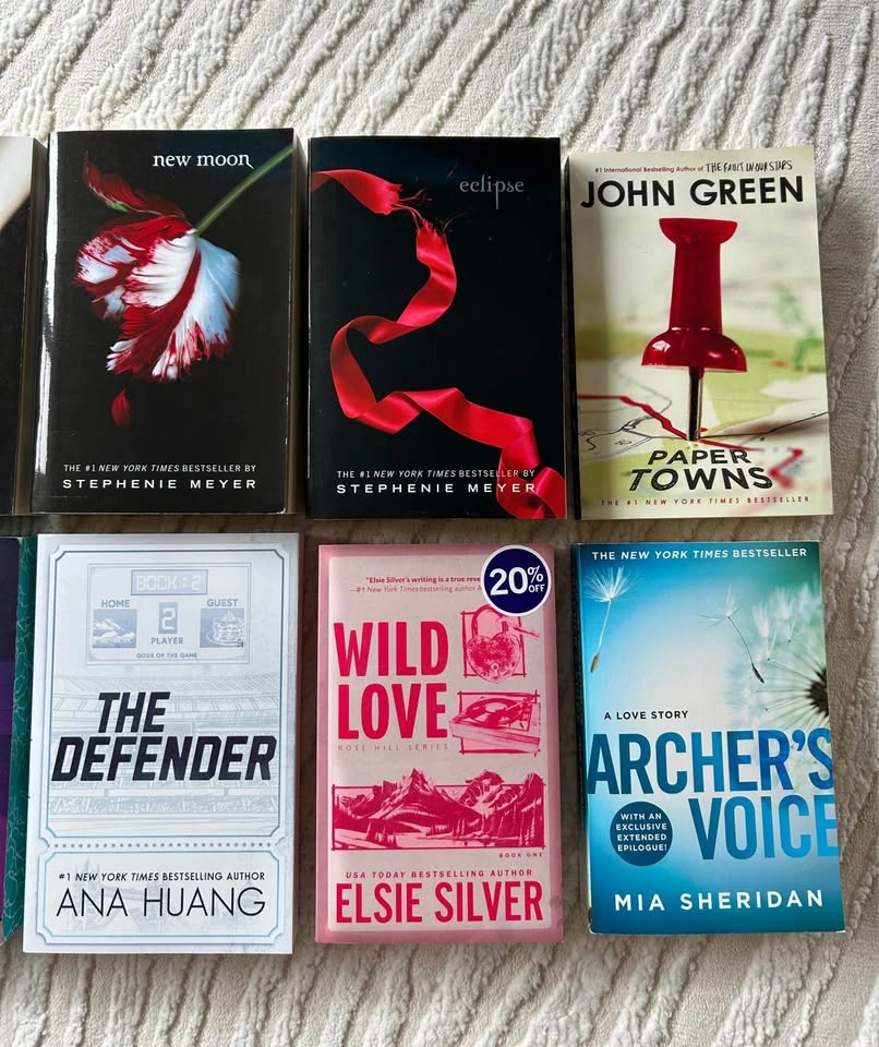 Young Adult and Romance Paperback Books (Prices below) - photo 4