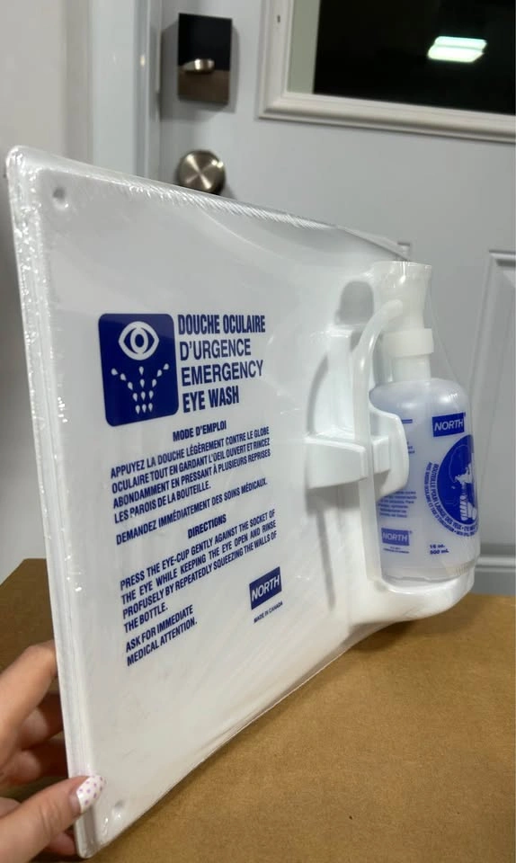 NEW - 16Oz Emergency Eye Wash Station with Wall Mount - 7 Availa - photo 3