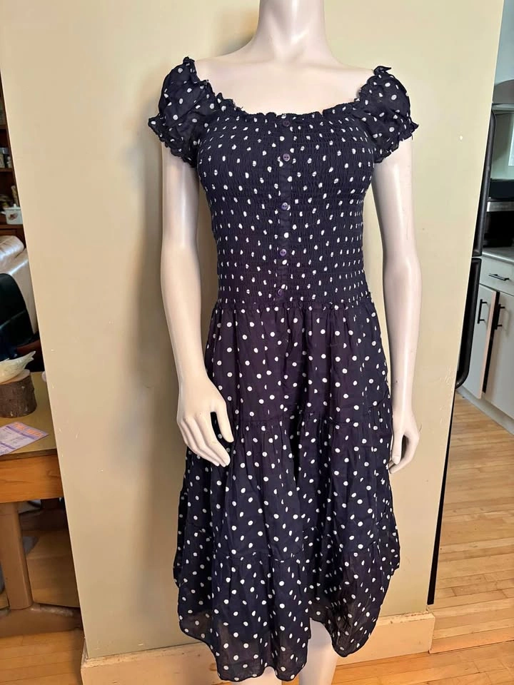 Impress! Polka Dot Summer Dress - L