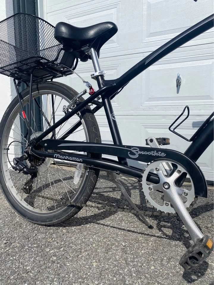 Manhattan Smoothie Cruiser Bike / Matte Black / Medium / 26” rim - photo 5
