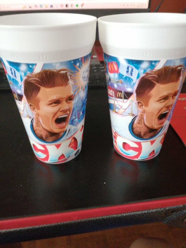 McDonald's Fifa World Cup 2026 - David Beckham Collectible Cup