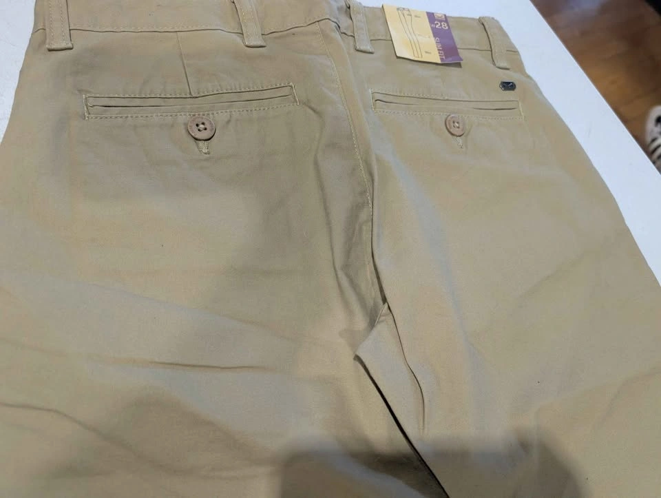 Men's Chino Cotton Pants - Cream/Beige - photo 5