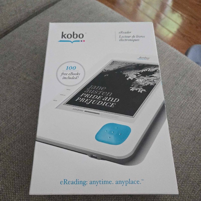 Vintage Original Kobo eReader (Model N416) - Unopened