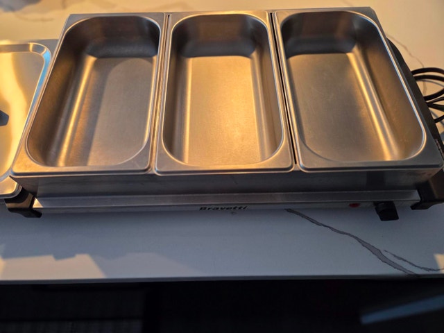 Bravetti Stainless steel Buffet Server