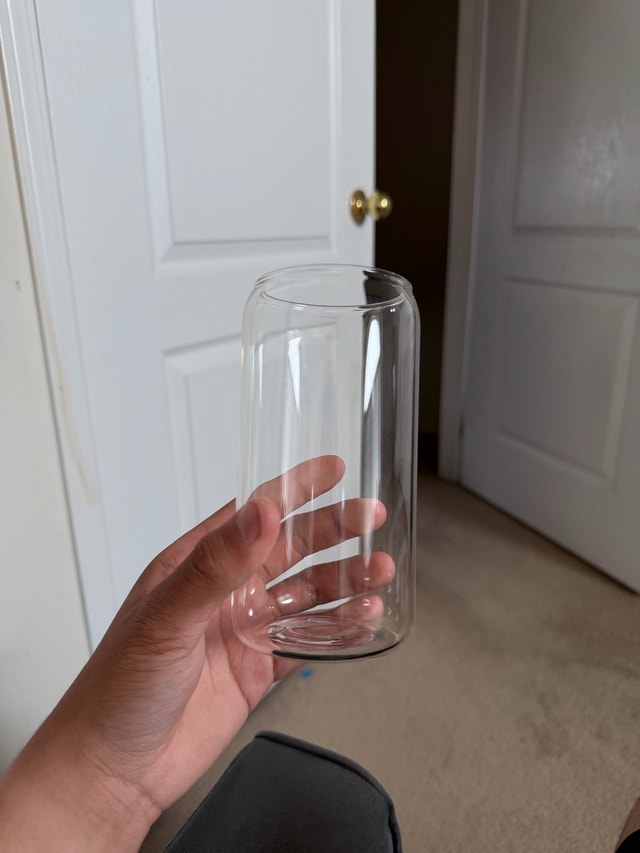 4 pc glass cups - photo 2