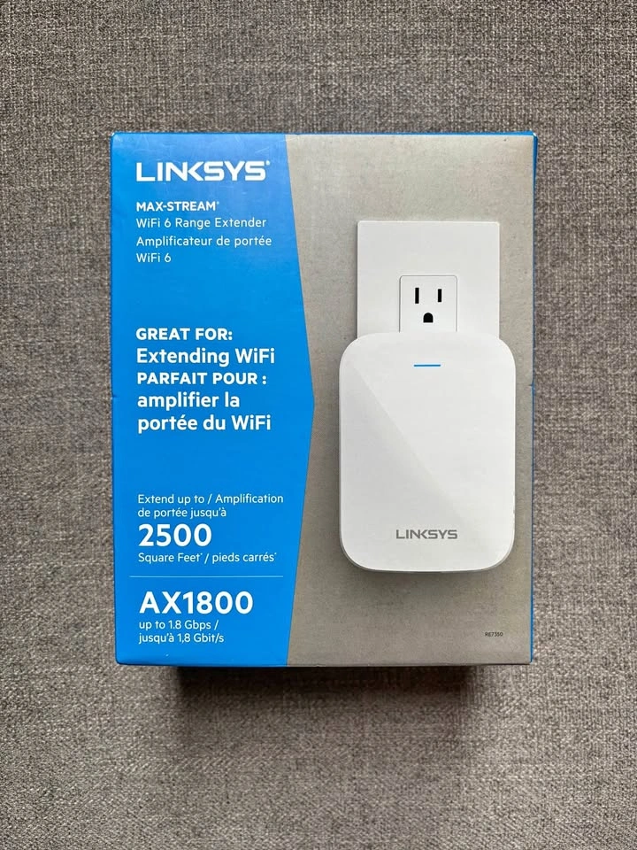Linksys RE7000 Max-Stream AC1900+ Wi-Fi Range Extender