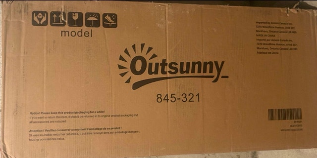 Outsunny 2-Piece Solid Fir Wood Raised Flower Bed - photo 2
