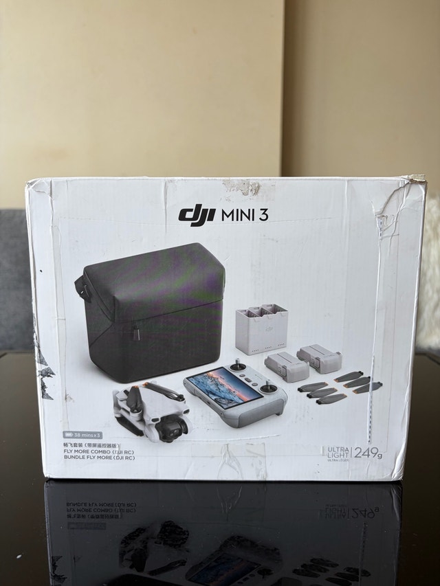 Dji Mini 3 Fly More Combo 3 Batteries RC Controller